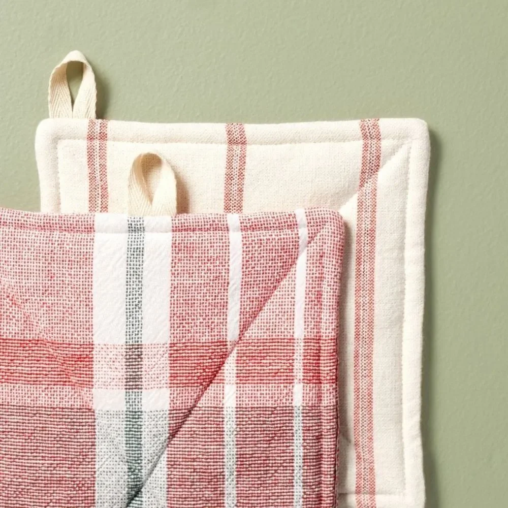 Hearth & Hand Magnolia Festive Pot Holders
